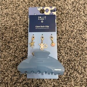 Roller Rabbit Claw Clip | Charms NWT